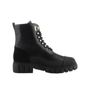 Anthropologie Shoe the Bear Rebel Long Lace Leather & Suede Lace Up Boots